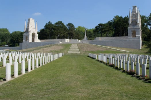 Etaples Military Cemetery is a Commonwealth War Graves Commission cemetery in Etaples, near Boulogne on the north-west coast of France. The cemetery holds over 11,500 dead from both World War I and World War II