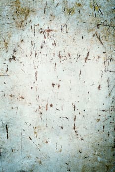 Old plywood background with dust and scratches