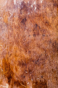 Old plywood background with dust and scratches