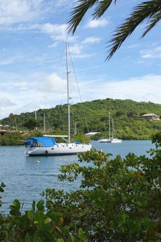 Nelsons Dockyard on English Harbor, Antigua and Barbuda, Caribbean