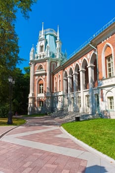 Tsaritsyno - State Museum Reserve Park in Moscow, Russia
