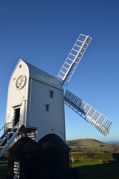 Jill windmill on the top of Clayton Hill,Sussex,England. Built in 1821 and is know affectionetly as Jill.