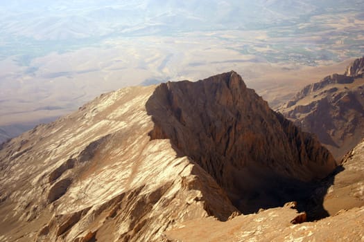 Rock mountain landscape from central toros mountains (Aladaglar)