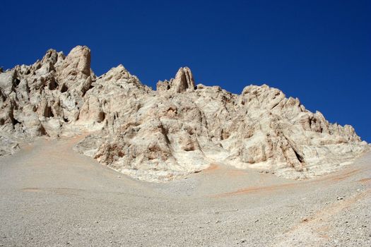 Rock mountain landscape from central toros mountains (Aladaglar)