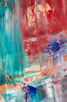 abstract painting on canvas as background