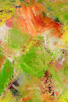 abstract painting on canvas as background