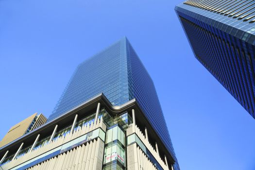 February 24, 2014: Grand Front Osaka is a complex located in Umeda, Osaka. Development Area as a redevelopment area of Umeda JR Freight Station ruins "Umekita" of (Osaka Station North District), was opened April 26, 2013.