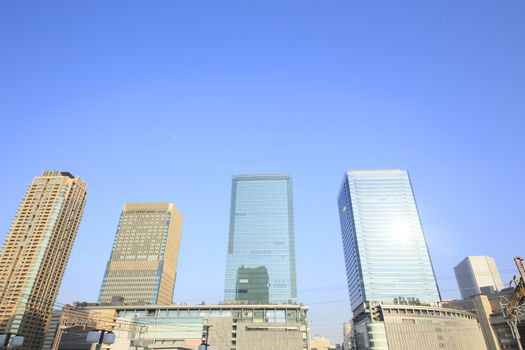 February 24, 2014: Grand Front Osaka is a complex located in Umeda, Osaka. Development Area as a redevelopment area of Umeda JR Freight Station ruins "Umekita" of (Osaka Station North District), was opened April 26, 2013.