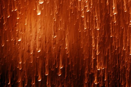 abstract background or texture the fiery rain