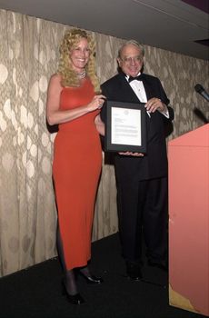 Erin Brockovich-Ellis and Ed Masry at the Night Under The Stars Dinner-Dance to raise money for MS. Beverly Hills, 04-29-00