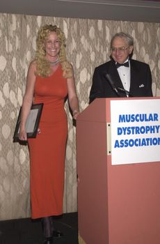 Erin Brockovich-Ellis and Ed Masry at the Night Under The Stars Dinner-Dance to raise money for MS. Beverly Hills, 04-29-00