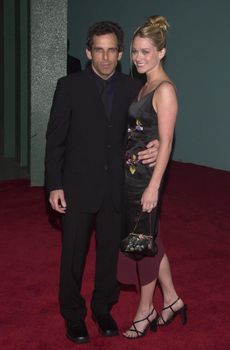 Ben Stiller and Christine Taylor at the 2nd Annual ALS Benefit at the Hollywood Palladium, 04-10-00