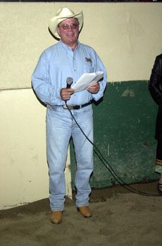 William Shatner at the Cosequin Horse Show in Burbank, 04-30-00