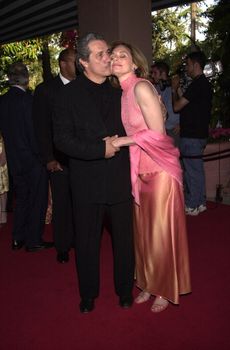 Edward James Almos and Merel Julia at the 4th Annual Raul Julia Ending Hunger Fund Benefit, Beverly Hills, 04-30-00