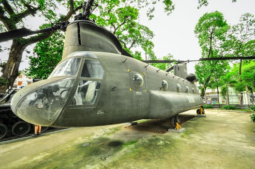 Saigon, Vietnam - June 15: Museum of war on June 15, 2011 in Saigon (Ho Chi Minh City), Vietnam. Ho Chi Minh is the biggest city in Southern of Vietnam.