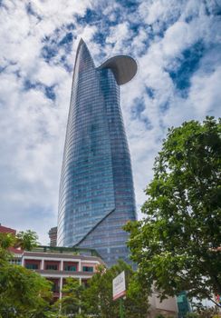 business center in Ho Chi Minh City on Vietnam Saigon 2011