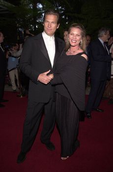 Jeff Bridges and wife Susan at the 4th Annual Raul Julia Ending Hunger Fund Benefit, Beverly Hills, 04-30-00