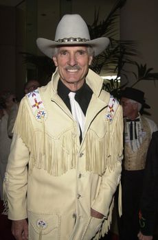 Dennis Weaver at the Golden Boot Awards for Westerns on Film & Television in Beverly Hills. 08-05-00