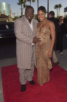 Cedrick and Lorna Kyles at the premiere of "Original Kings of Comedy" in Hollywood. 08-10-00