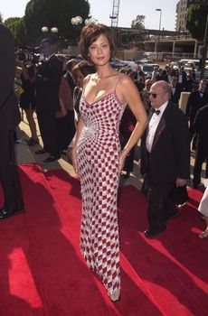 Catherine Bell at the Creative Arts Emmy Awards in Pasadena. 08-26-00