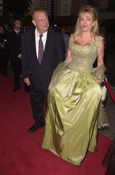 Rodney Dangerfield and Joan Child at the premiere of My 5 Wives in Santa Monica. 08-28-00