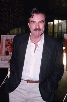 Tom Selleck at the premiere of the TNT movie Running Mates. 08-01-00