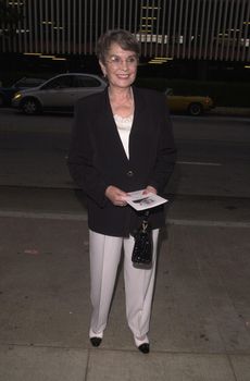 Jean Simmons at a memorial for Sir Alec Guiness in Beverly Hills. 08-24-00