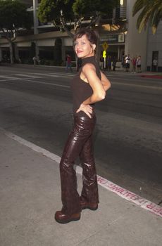 Holly Fields at the premiere of "Steal This Movie" in Santa Monica. 08-15-00