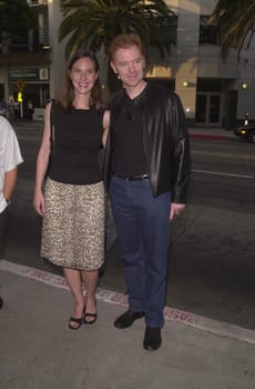 David Caruso and Margaret Buckley at the premiere of "Steal This Movie" in Santa Monica. 08-15-00