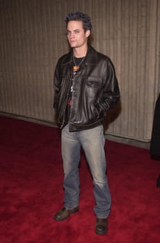 Shane West at the premiere of Dimension Films "Dracula 2000" in Westwood, 12-07-00
