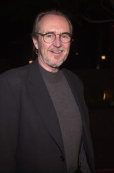Wes Craven at the premiere of Dimension Films "Dracula 2000" in Westwood, 12-07-00