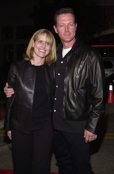 Robert Patrick and wife Barbara at the premiere of Miramax's "All The Pretty Horses," in Westwood, 12-17-00