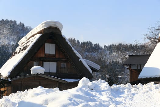 Cottage at Gassho-zukuri Village/Shirakawago