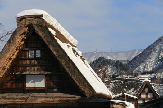 Cottage at Gassho-zukuri Village/Shirakawago