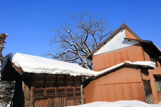 Cottage at Gassho-zukuri Village/Shirakawago