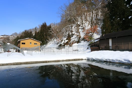 Cottage at Gassho-zukuri Village/Shirakawago:japan