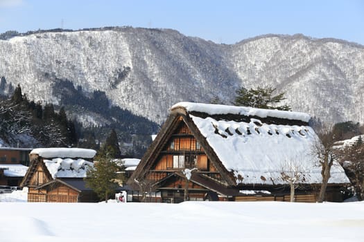 Cottage at Gassho-zukuri Village/Shirakawago