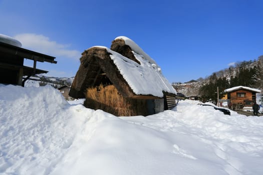 Cottage at Gassho-zukuri Village/Shirakawago