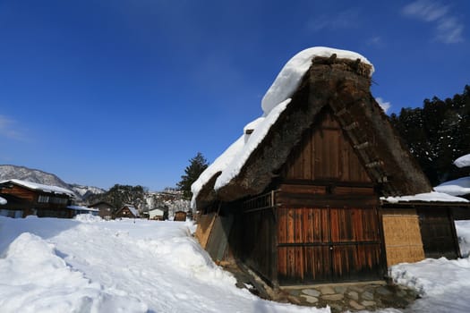 Cottage at Gassho-zukuri Village/Shirakawago