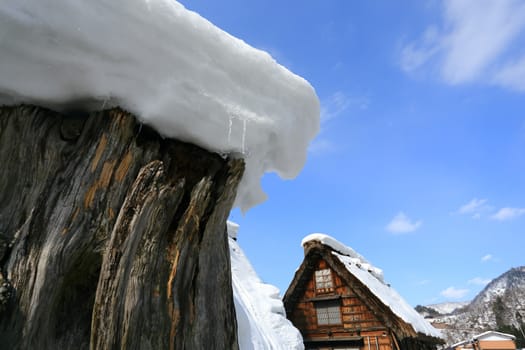 Cottage at Gassho-zukuri Village/Shirakawago