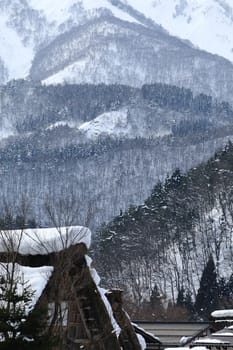 Cottage at Gassho-zukuri Village/Shirakawago:japan