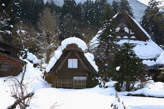 World Heritage, Historic Village of Shirakawago, Gifu, Japan