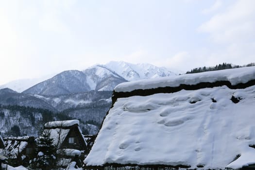 Cottage at Gassho-zukuri Village/Shirakawago:japan