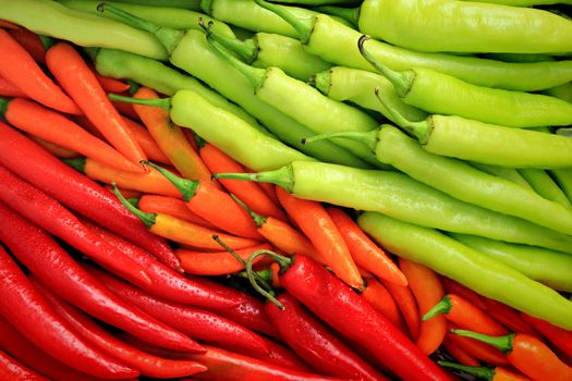 Bunch of organic pappers on the market
