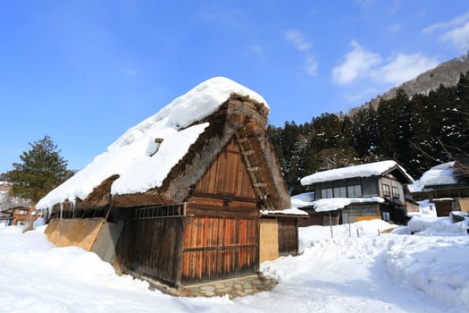 Cottage at Gassho-zukuri Village/Shirakawago