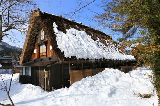 Cottage at Gassho-zukuri Village/Shirakawago