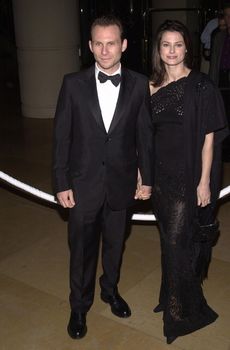 Christian Slater and wife at the 10th Annual Fire and Ice Ball to benefit the Revlon/UCLA Women's Cancer Research program. Beverly Hills, 12-22-00