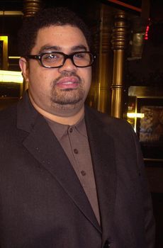 Heavy D at the premiere of Dimension Film's "Reindeer Games" in Hollywood, 02-21-00