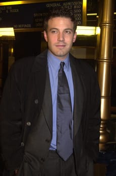 Ben Affleck at the premiere of Dimension Film's "Reindeer Games" in Hollywood, 02-21-00