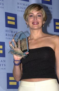 Sharon Stone at the Human Rights Campaign Gala, 02-19-00